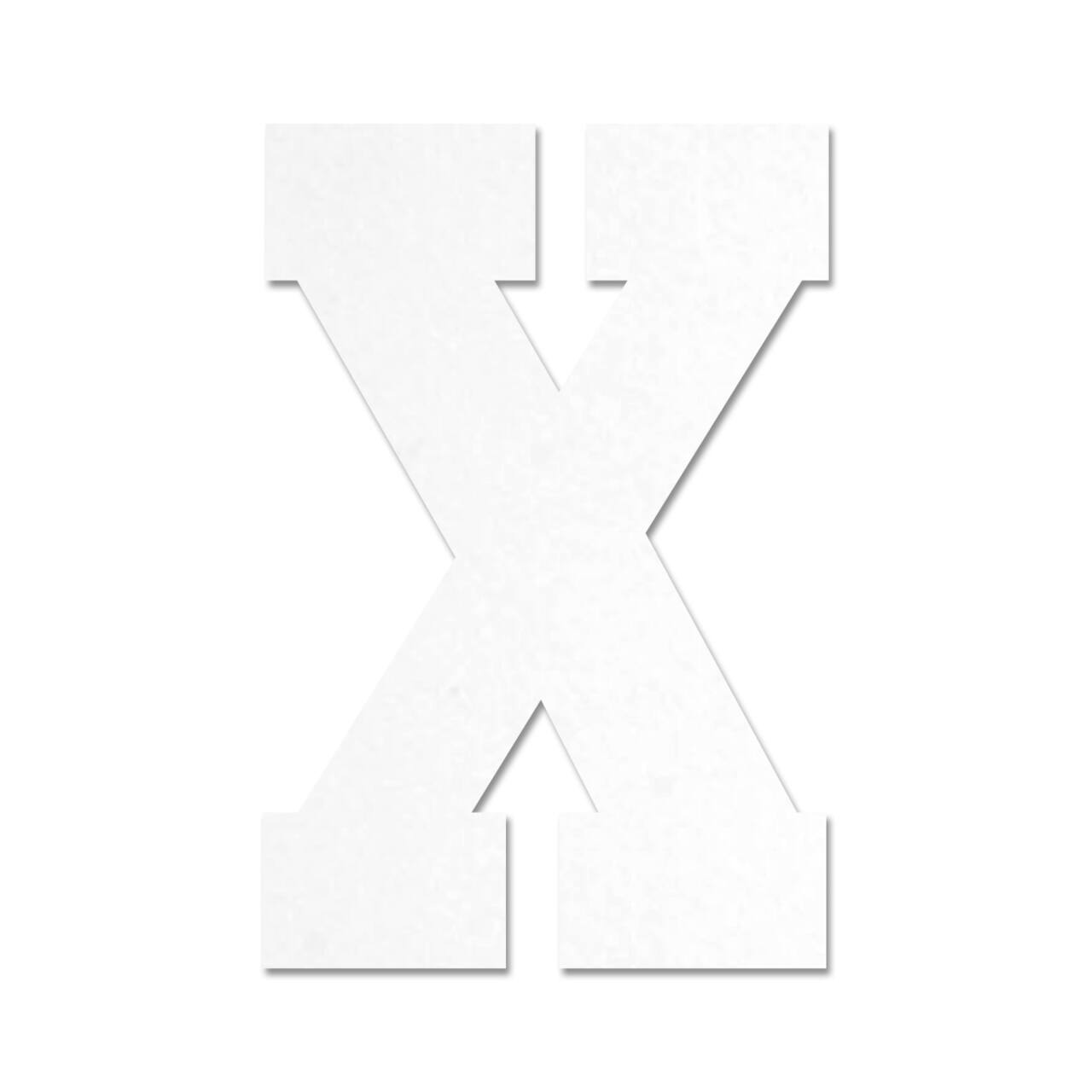 6 Pack: 13" White MDF Uppercase Letter by Make Market®